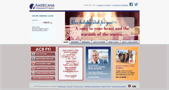 Desktop Screenshot of americanafinancial.com
