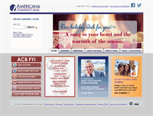 Tablet Screenshot of americanafinancial.com
